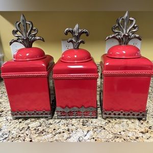 Set of 3 canisters